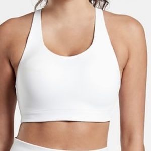 NWT Athleta Advance Bra. 34D. White 🏋️‍♀️